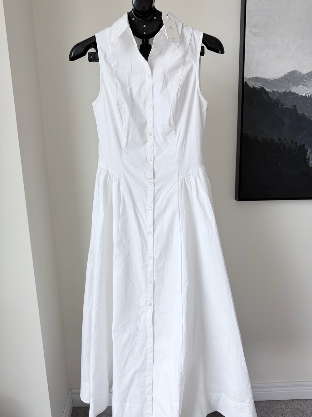 Aritzia Subtext Poplin Dress Size 2 NWT - Picture 3 of 5